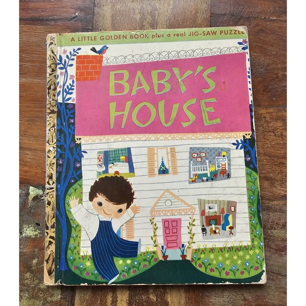 Little Golden Book Baby's House 1950 random house first edition 2010